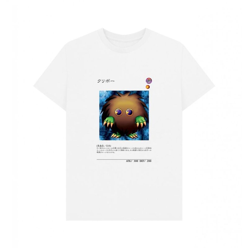 Yu-Gi-Oh! Unisex Adult Kuriboh T-Shirt / White